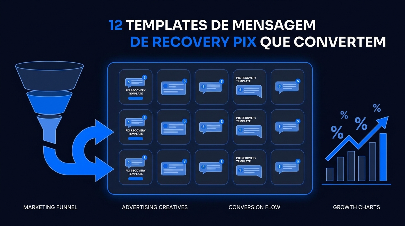 12 Templates de Mensagem de Recovery PIX que Convertem (2026)