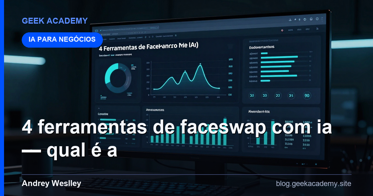 4 Ferramentas de FaceSwap com IA — Qual é a MELHOR Para Iniciantes
