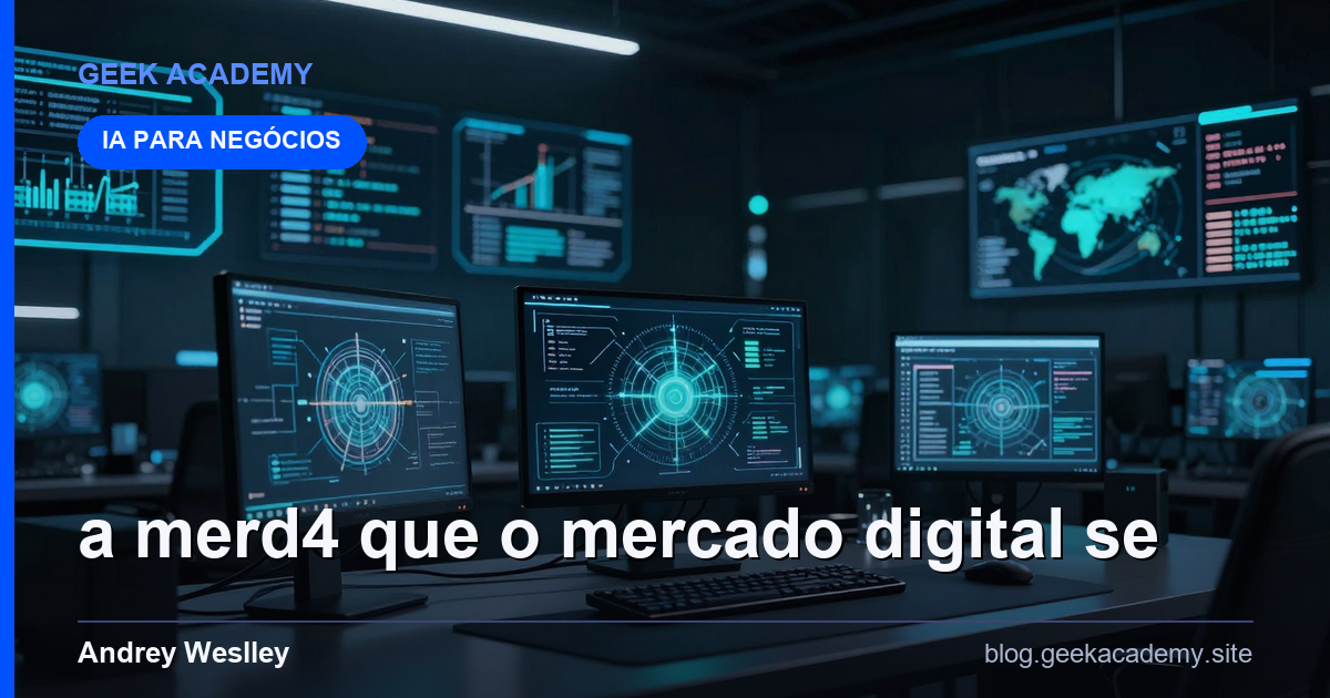 A MERD4 QUE O MERCADO DIGITAL SE TORNOU: Vale a Pena em 2026?