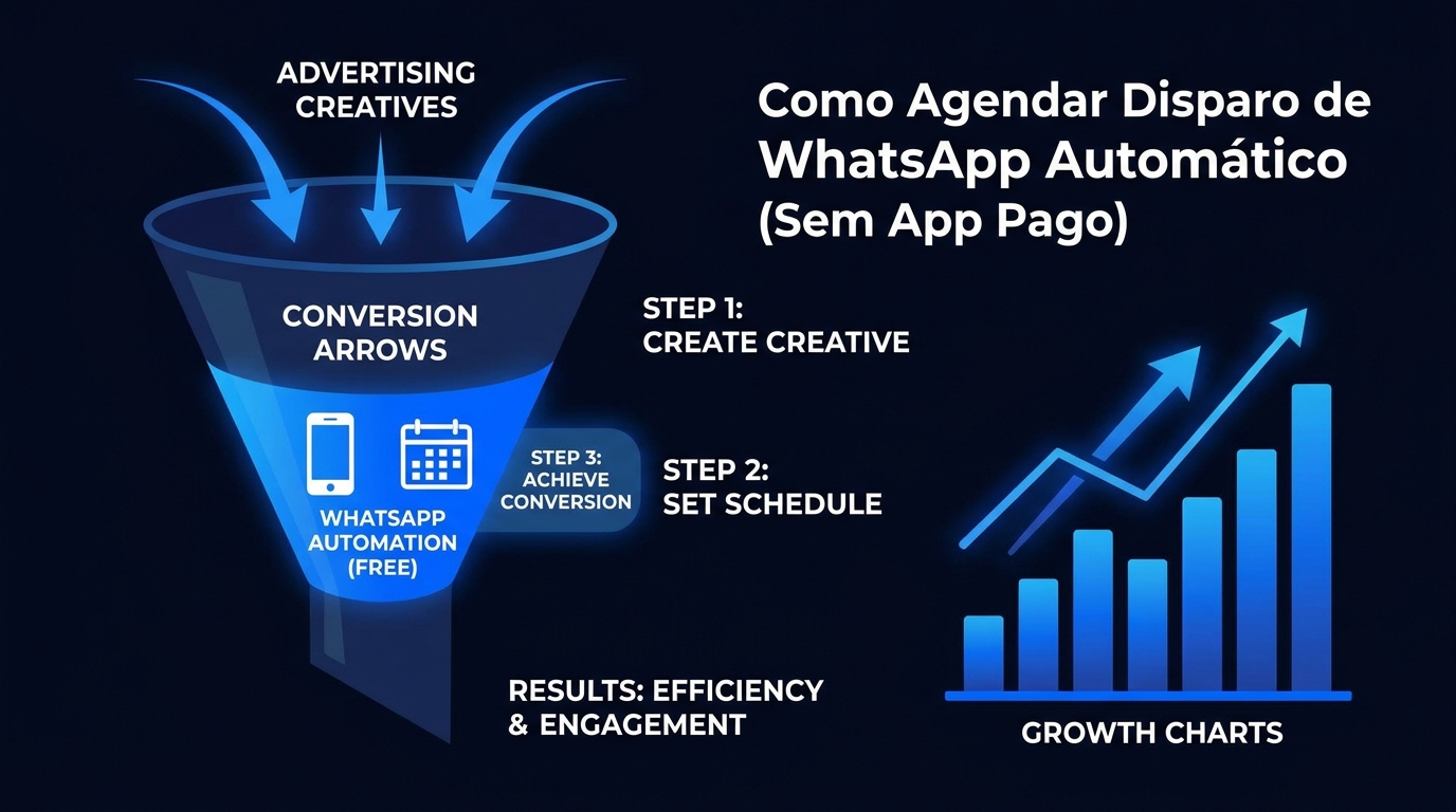 Como Agendar Disparo de WhatsApp Automático (Sem App Pago)