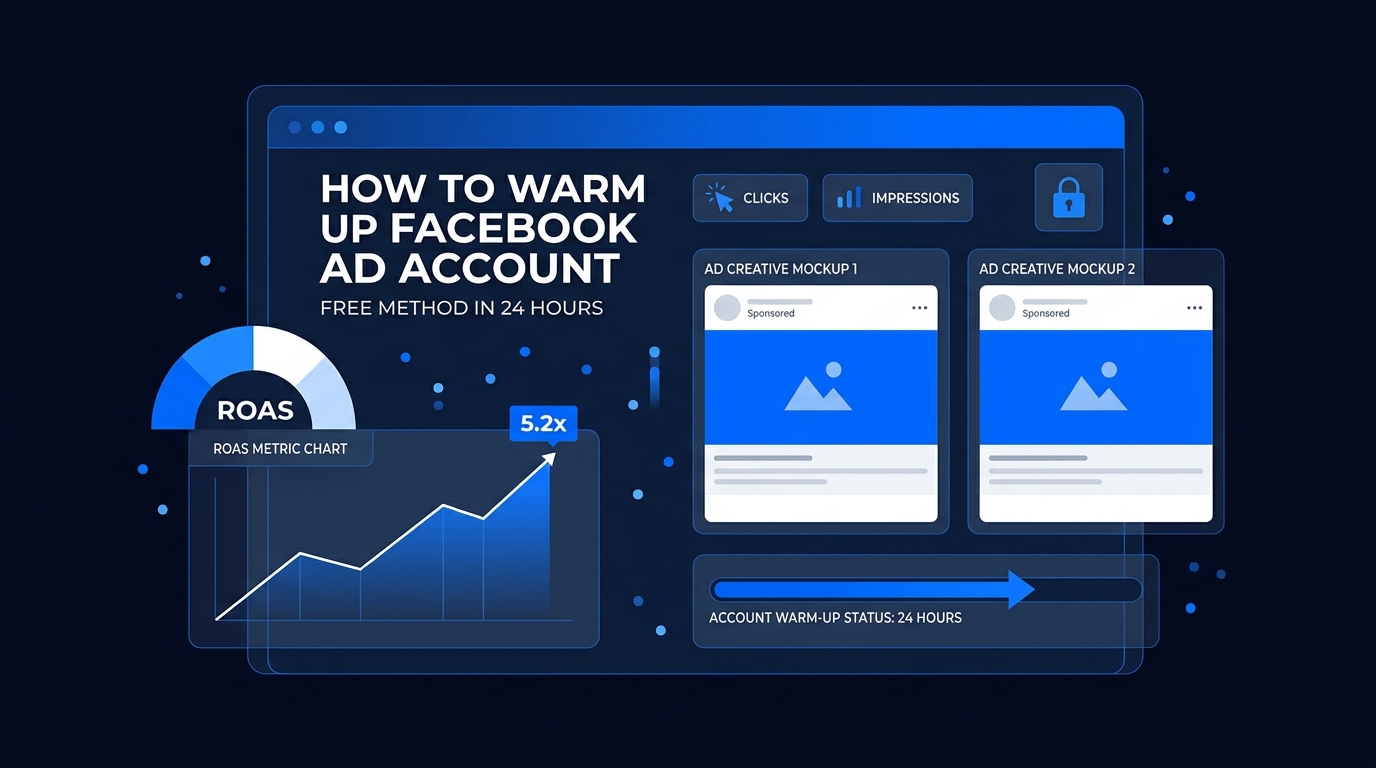 Como Aquecer Conta de Anúncio do Facebook Grátis em 24 Horas