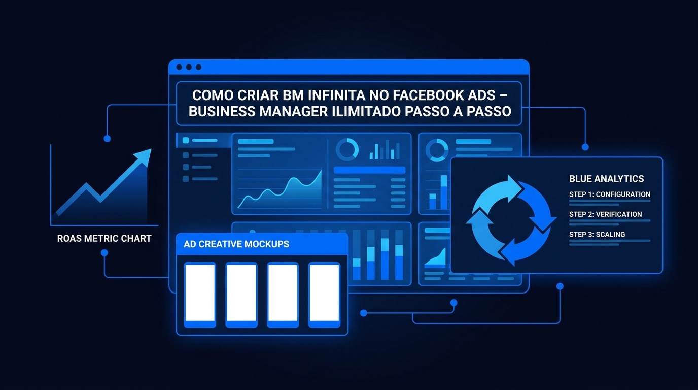 Como Criar BM Infinita no Facebook Ads – Business Manager Ilimitado Passo a Passo