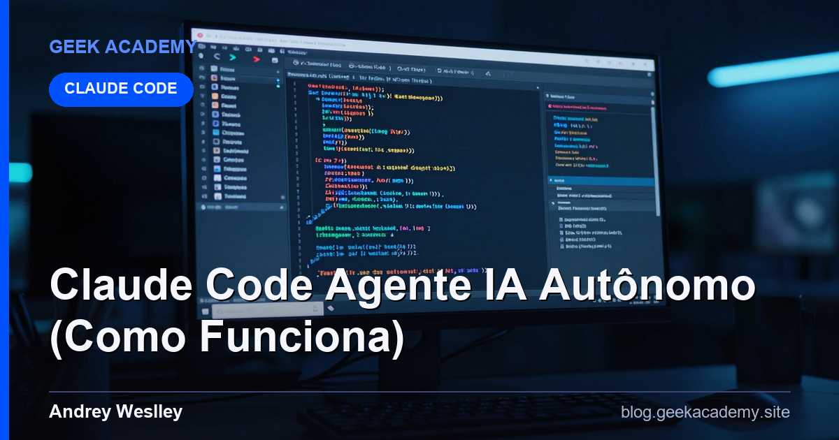 Claude Code Como Agente IA Autônomo: Como Funciona Em Produção