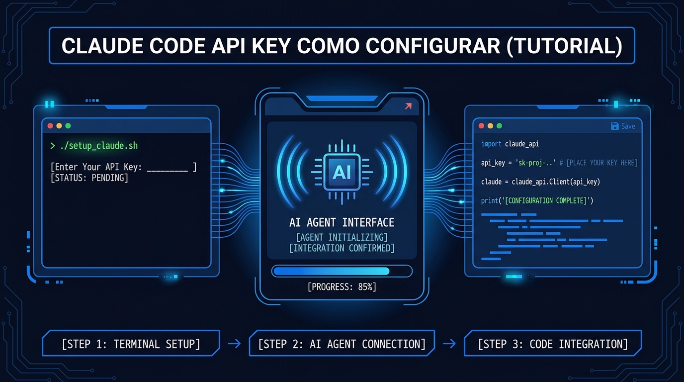 Claude Code API Key Como Configurar (Tutorial 2026)