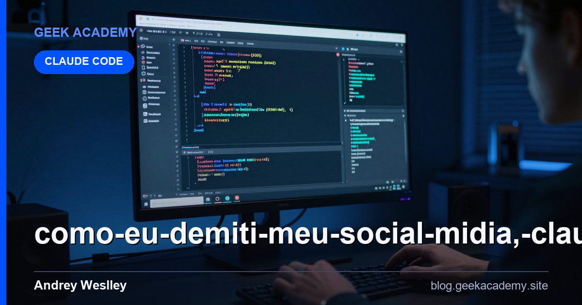 Como EU demiti meu social midia, Claude CODE fazendo carross Preço e Review 2026