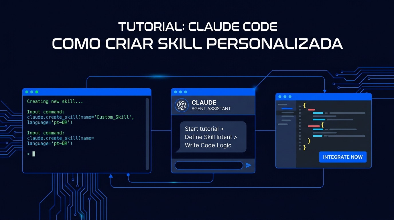 Claude Code Como Criar Skill Personalizada (Tutorial)