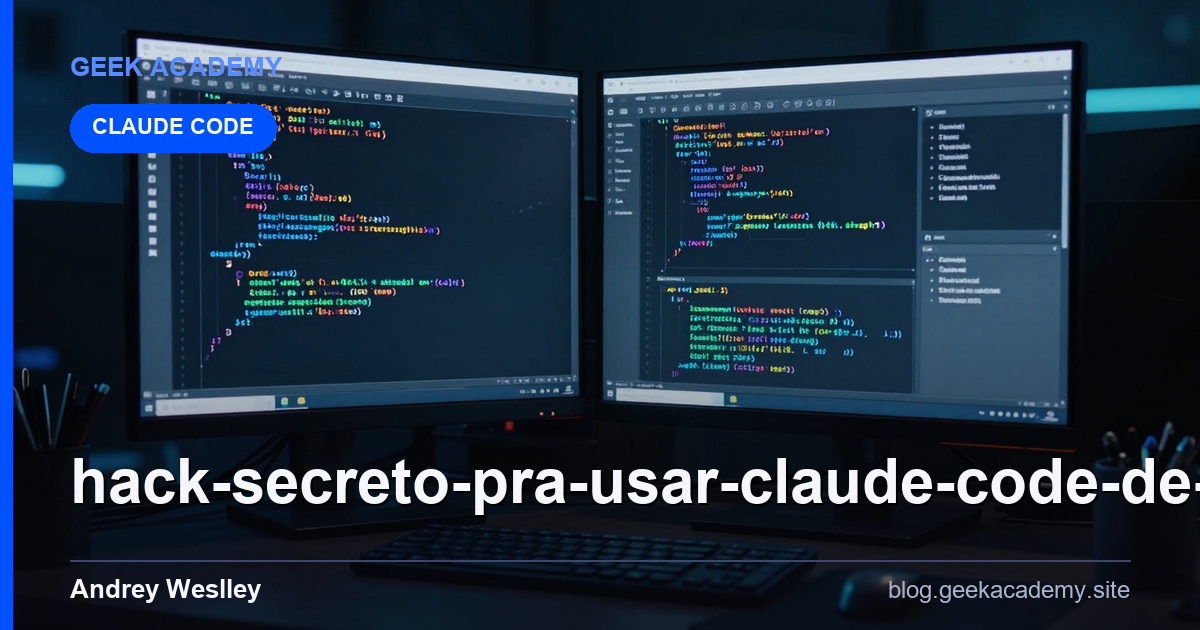 Hack secreto pra usar CLAUDE CODE de graça! vs Alternativas