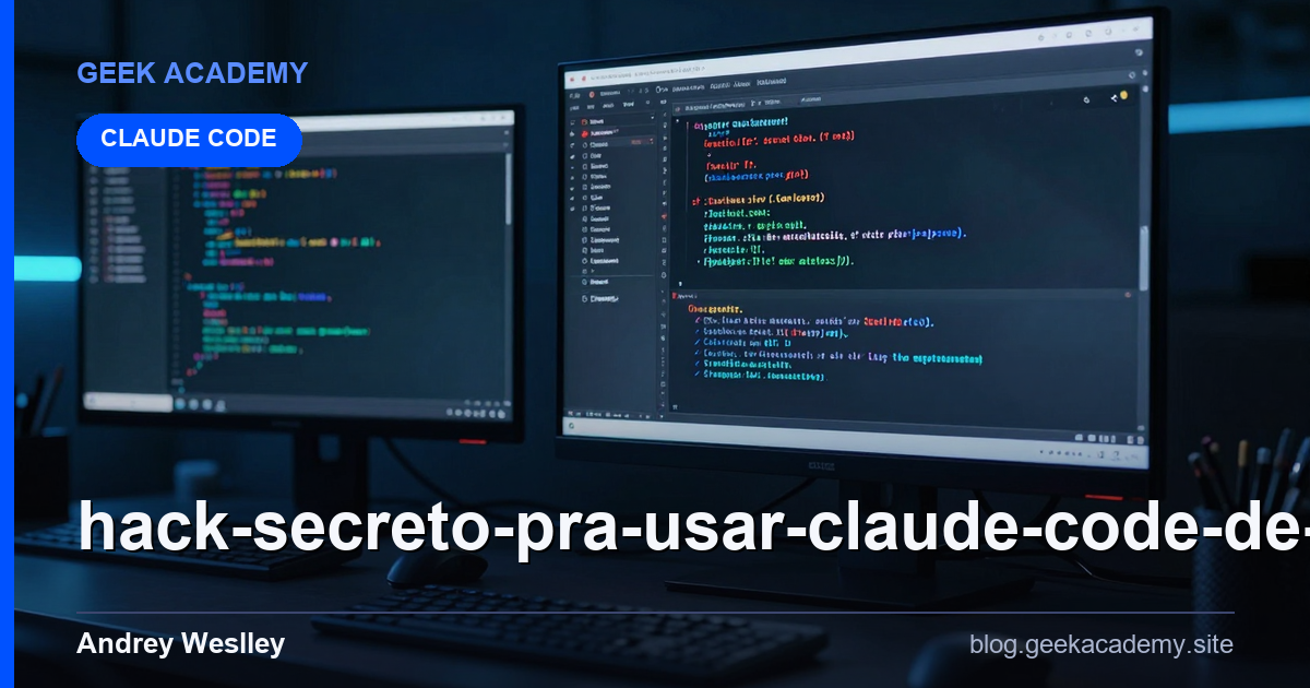 Hack secreto pra usar CLAUDE CODE de graça! Preço e Review 2026