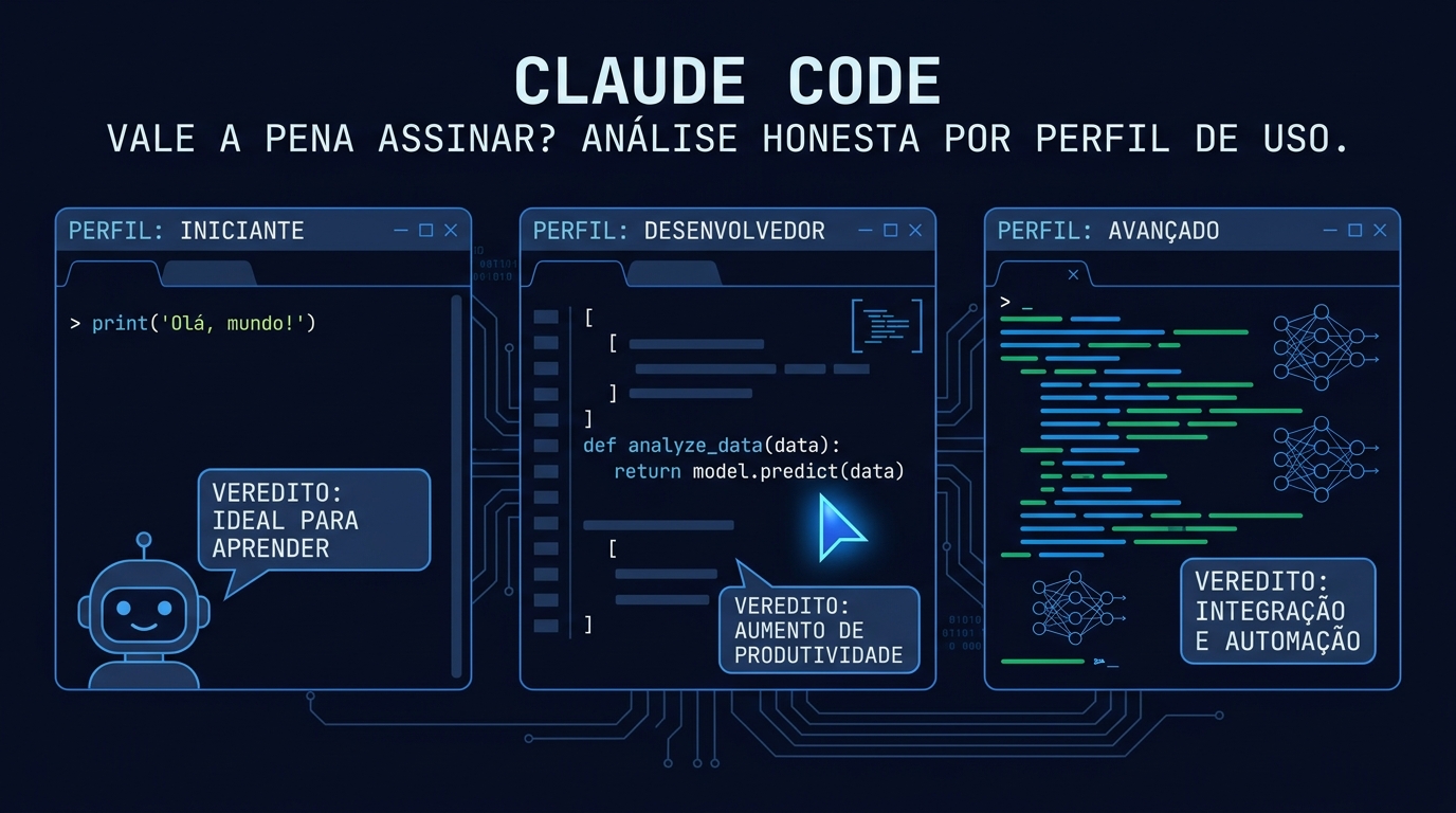 Claude Code Vale a Pena Assinar? Análise Honesta por Perfil de Uso