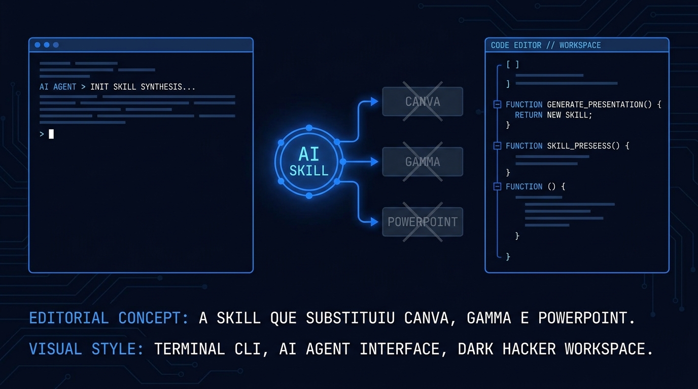 Claude HTML Slides: A Skill que Substituiu Canva, Gamma e PowerPoint