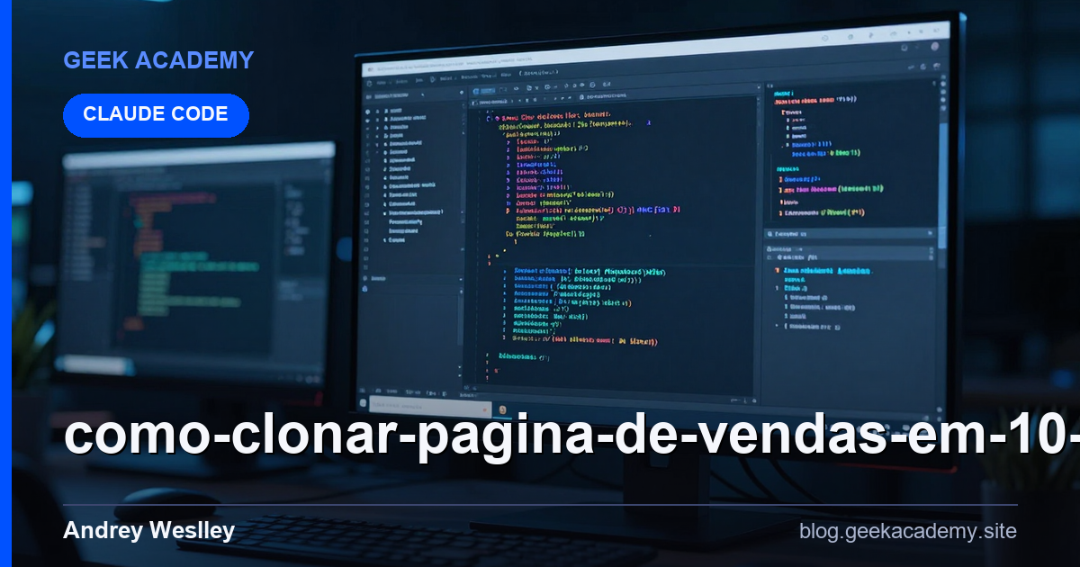 Como clonar Pagina de Vendas em 10 minutos com CLA vs Alternativas