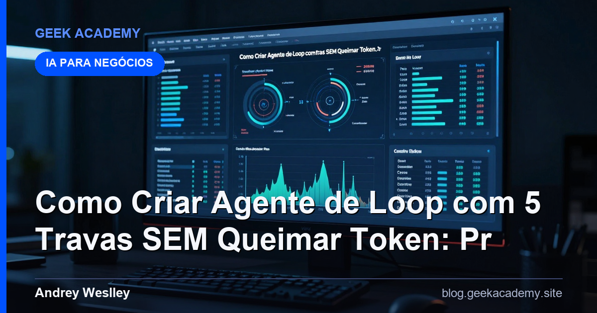 Como Criar Agente de Loop com 5 Travas SEM Queimar Token: Pr
