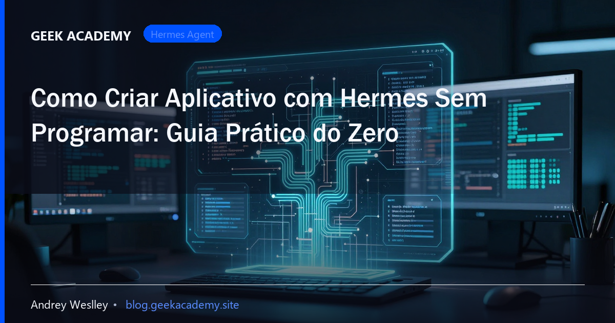 Como Criar Aplicativo com Hermes Sem Programar: Guia Prático do Zero