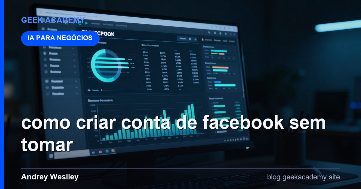 Como criar conta de FACEBOOK sem tomar CHECKPOINT Passo a Passo