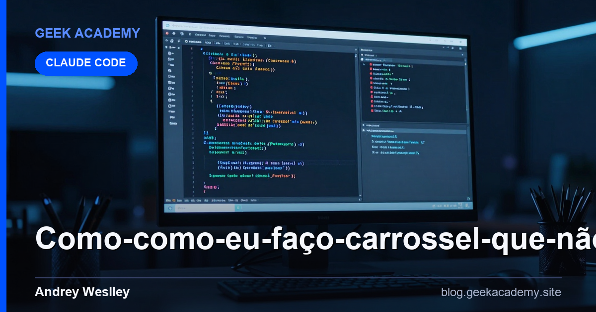 Como Como Eu Faço Carrossel que Não Parece IA (1 Prompt (Tutorial Real)