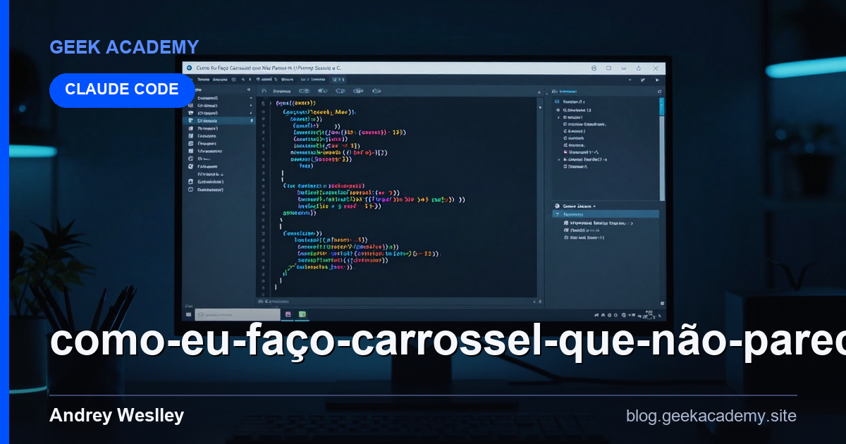 Como Eu Faço Carrossel que Não Parece IA (1 Prompt Setup e Configuração
