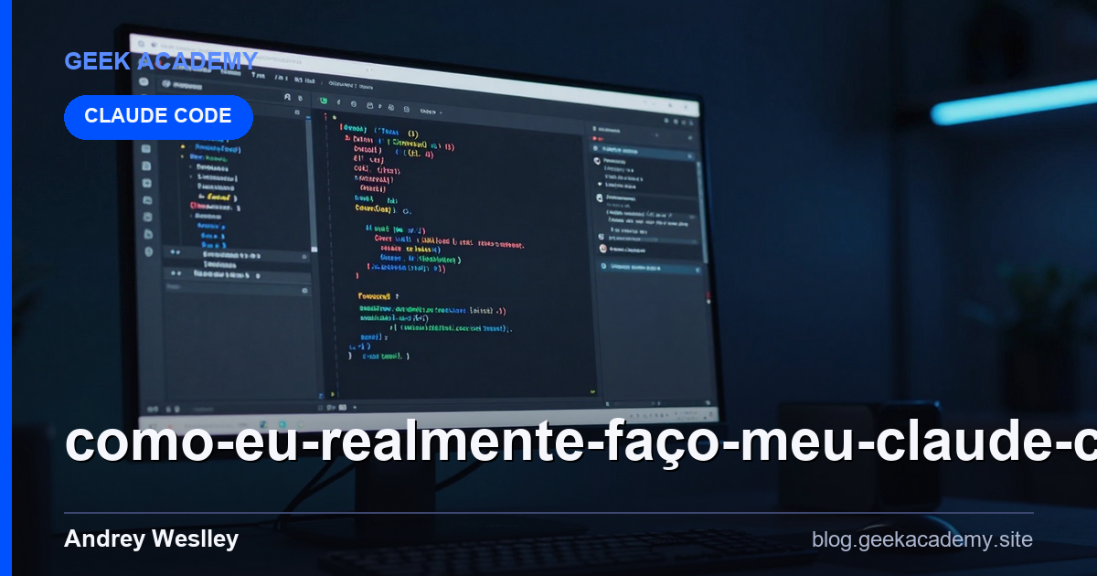 Como eu REALMENTE faço meu Claude Code assistir um: Review Honesto