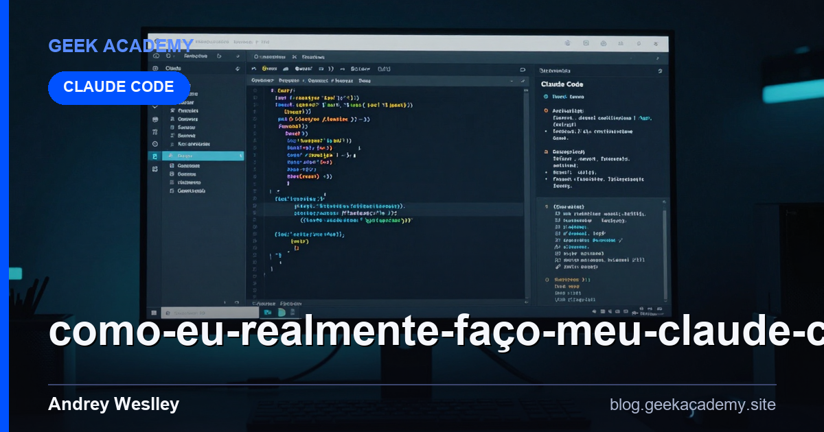 Como eu REALMENTE faço meu Claude Code assistir um Para Iniciantes