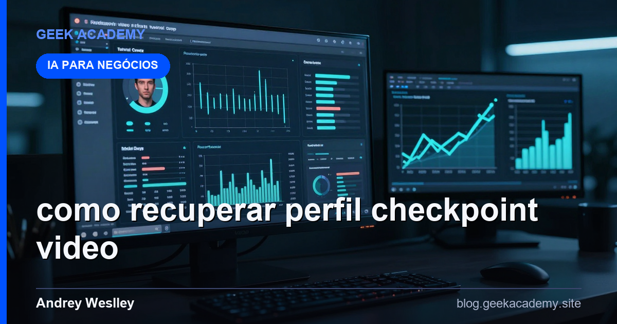 Como recuperar Perfil CHECKPOINT VIDEO SELFIE: Tutorial Completo 2026