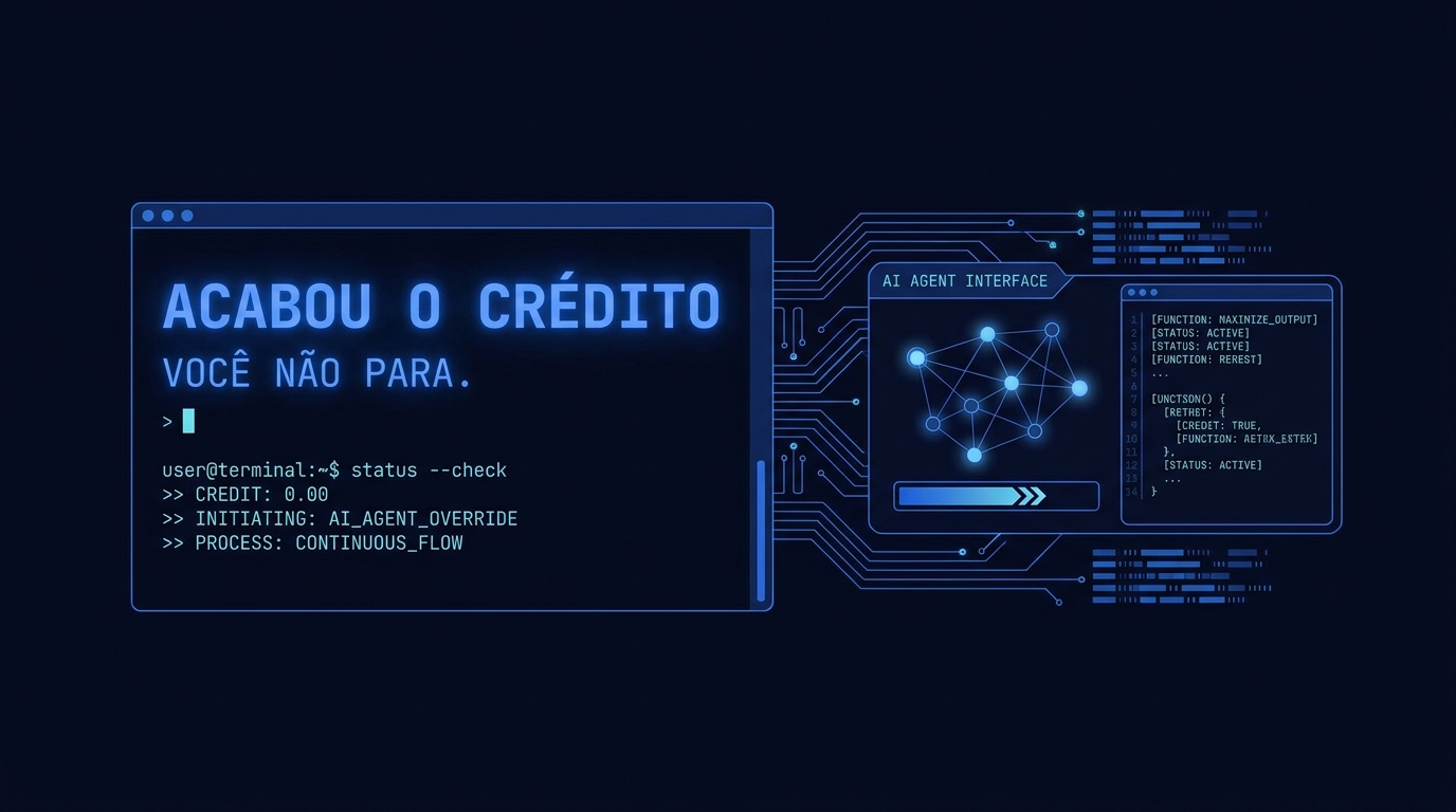 Como Usar Claude Code de Graça com OpenRouter: Acabou o Crédito, Você Não Para