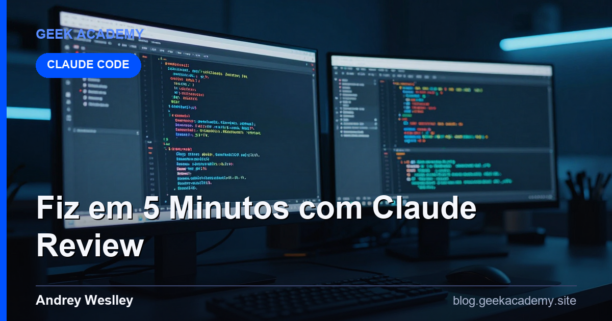 Fiz em 5 Minutos com Claude: Review Honesto Prós e Contras