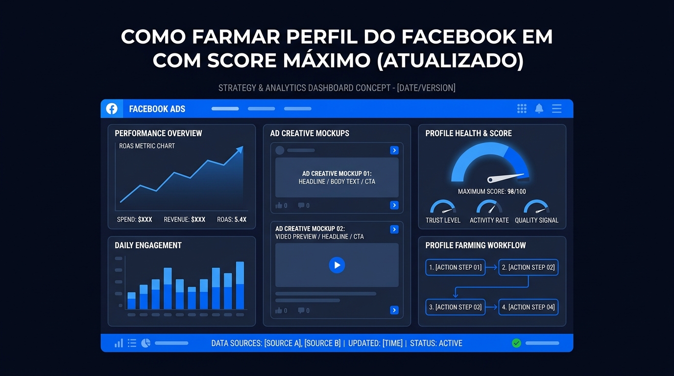 Como Farmar Perfil do Facebook em 2026 com Score Máximo (Atualizado)