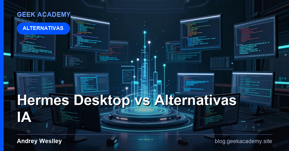 Hermes Desktop vs Alternativas de IDE com IA