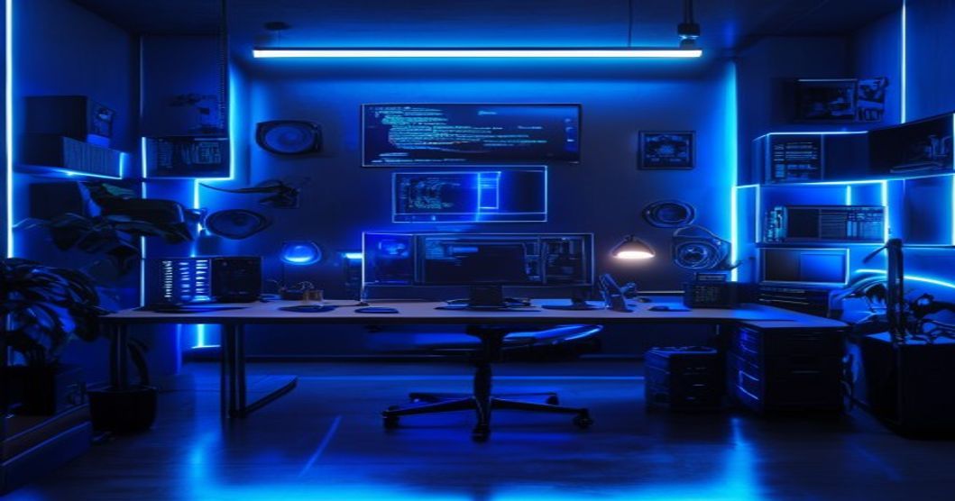 Claude Code rodando 6 skills essenciais em terminal escuro com neon azul