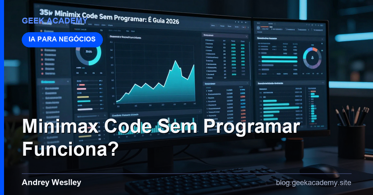Minimax Code Sem Programar: É Possível? Guia 2026