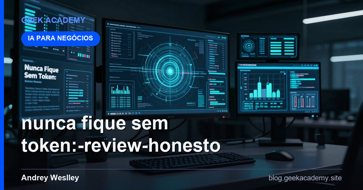 Nunca Fique Sem Token: Review Honesto