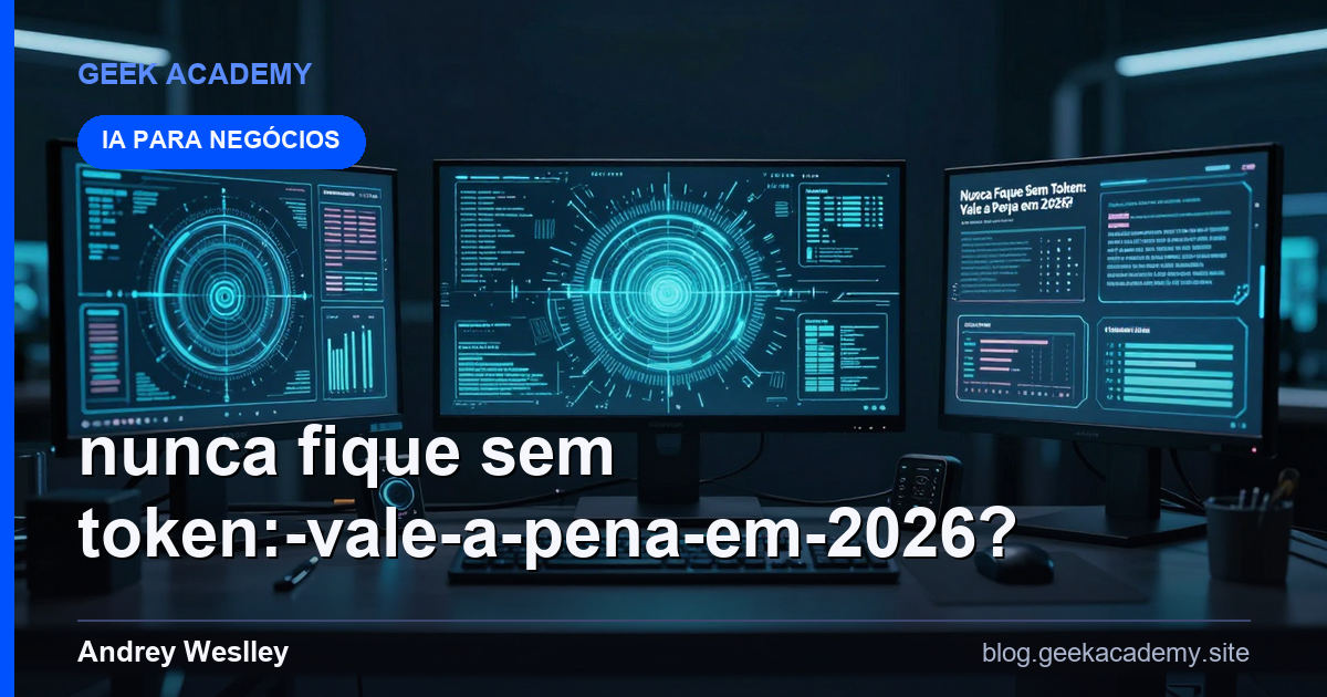 Nunca Fique Sem Token: Vale a Pena em 2026?