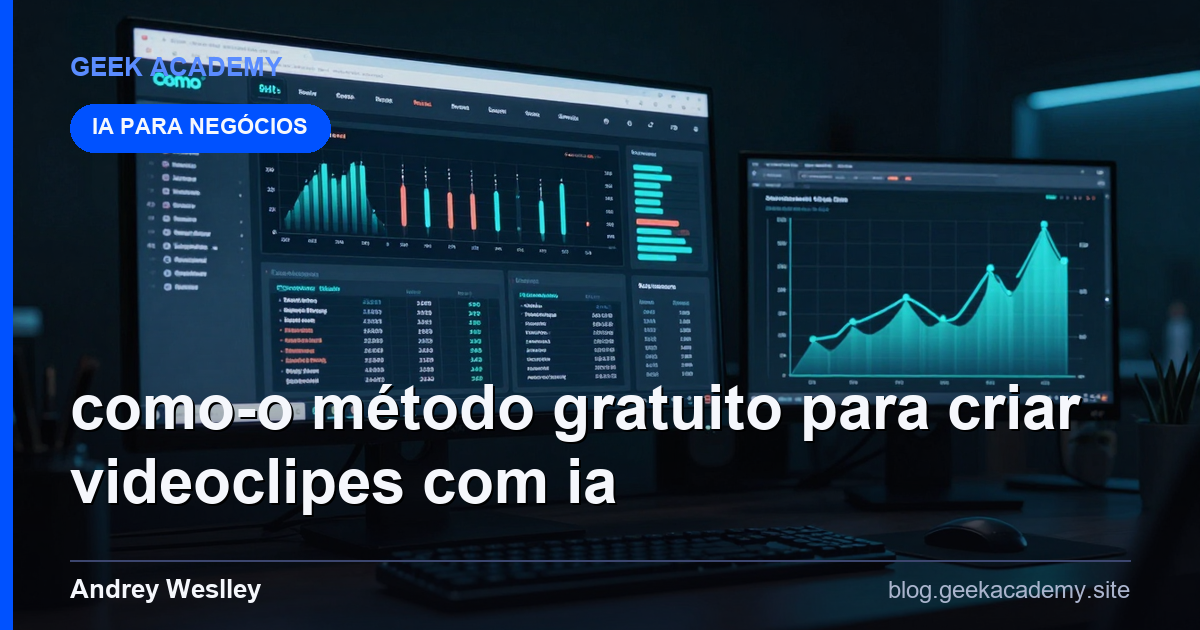 Como O Método GRATUITO para Criar Videoclipes com IA em (Tutorial)