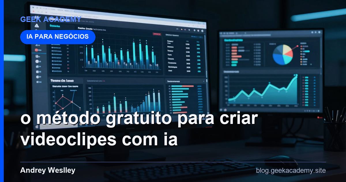 O Método GRATUITO para Criar Videoclipes com IA em Passo a Passo