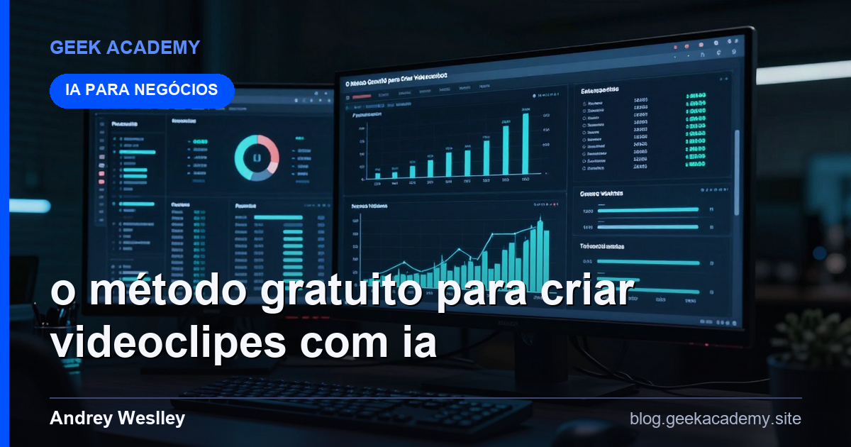 O Método GRATUITO para Criar Videoclipes com IA em Preço 2026