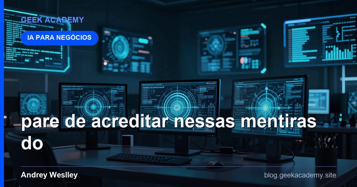 Pare de Acreditar Nessas Mentiras do Marketing vs Alternativas
