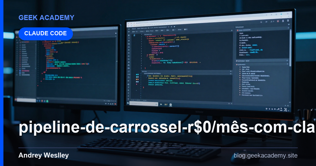 Pipeline de Carrossel R$0/Mês com Claude Code + AP Para Iniciantes